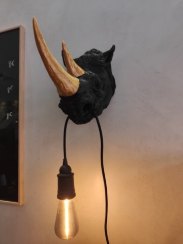 Applique Rhinocéros côté droit Applique Rhinocéros côté droit